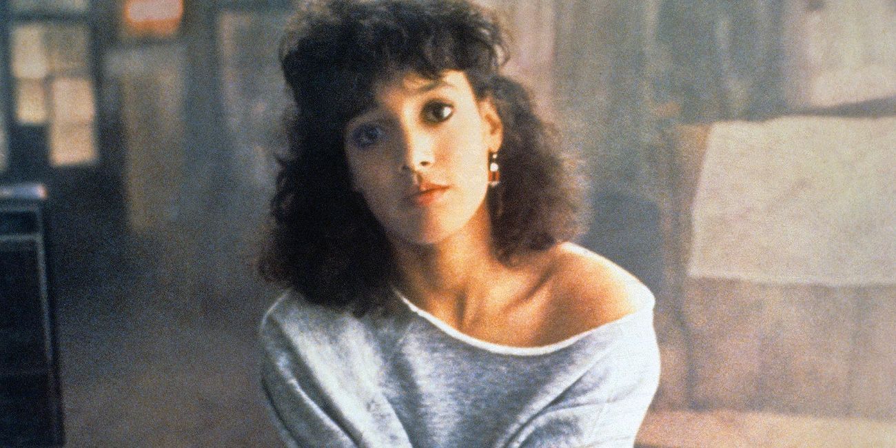 Jennifer Beals on the poster for Flashdance