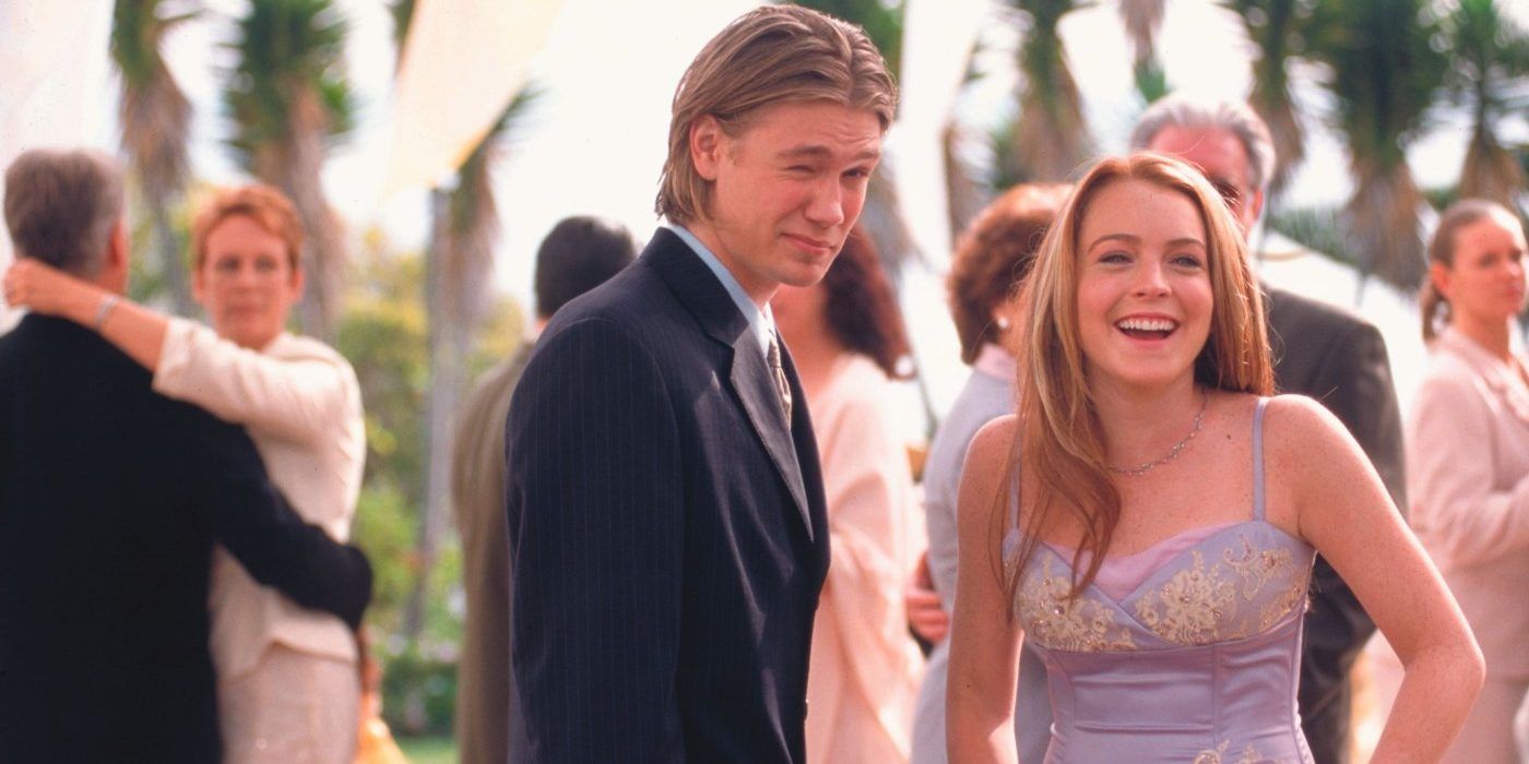Chad Michael Murray and Lindsay Lohan in Freaky Friday