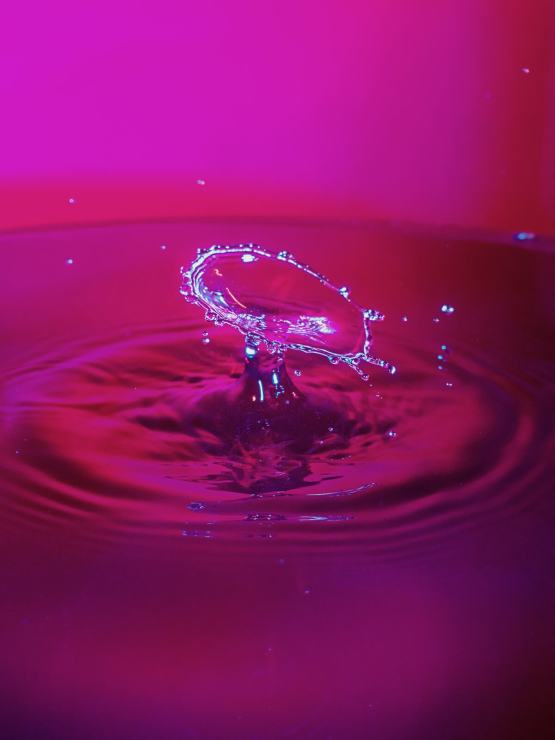 Water droplet sequence