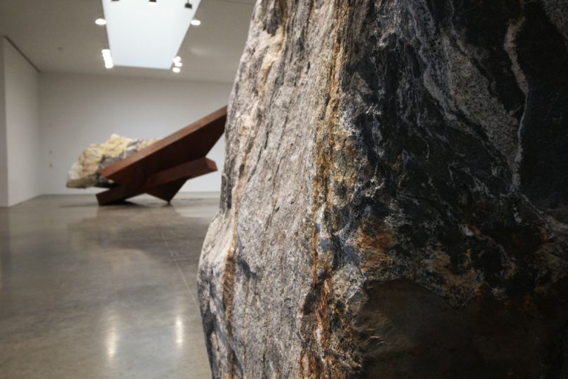 Detail image Michael Heizer Installation View at Gagosian Gallery 6