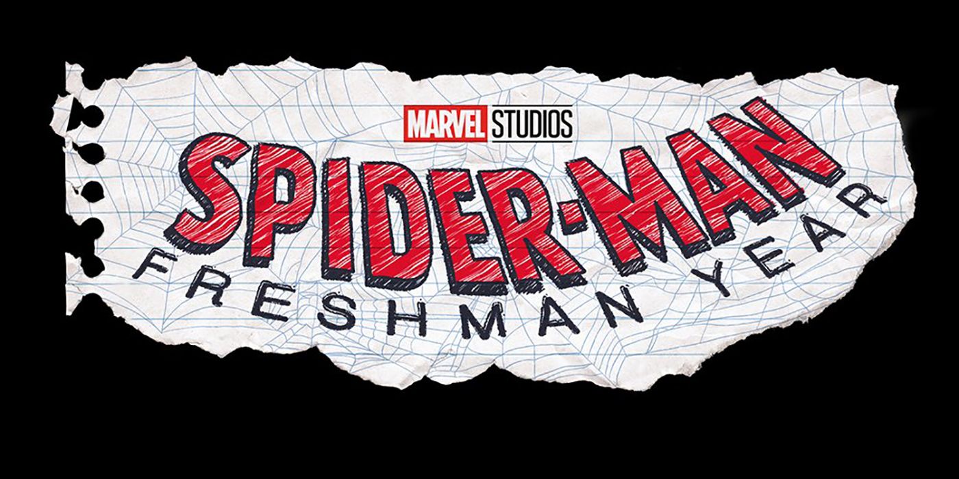 The logo for Spider-Man Freshman Year Disney+ prequel show
