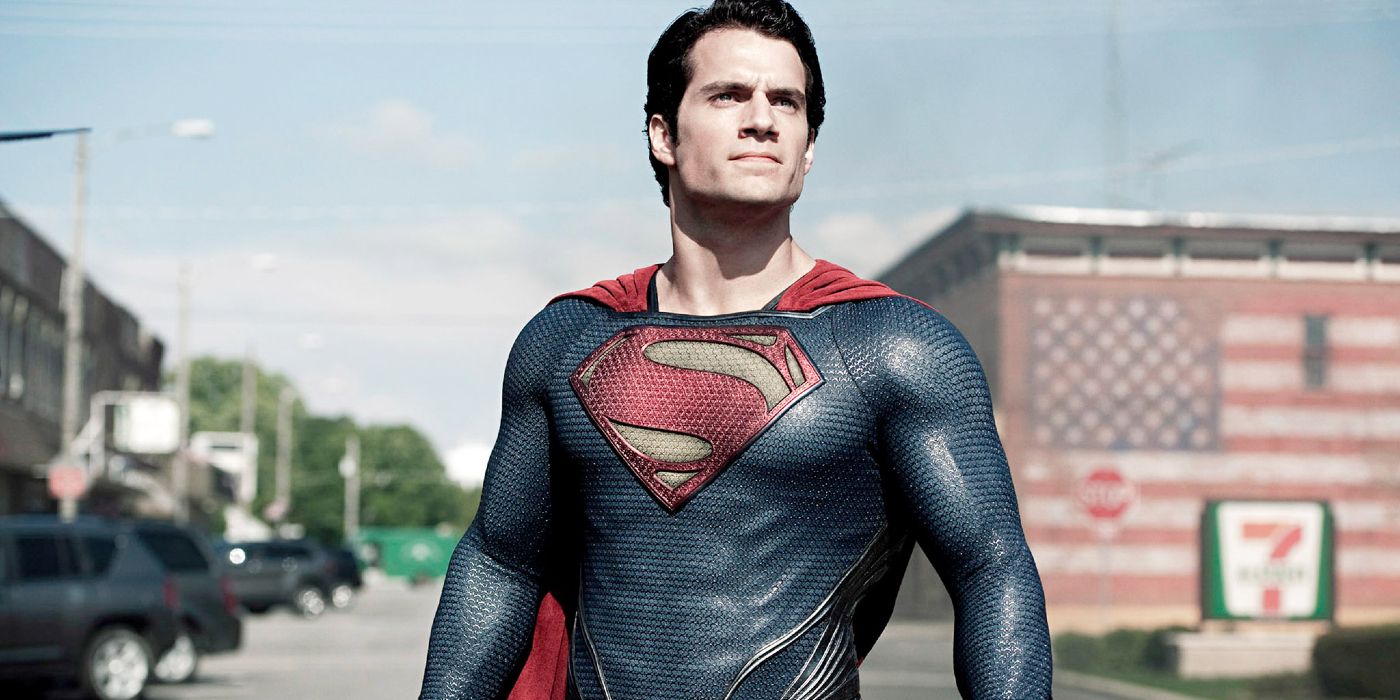 Henry Cavill as Superman in Man of Steel