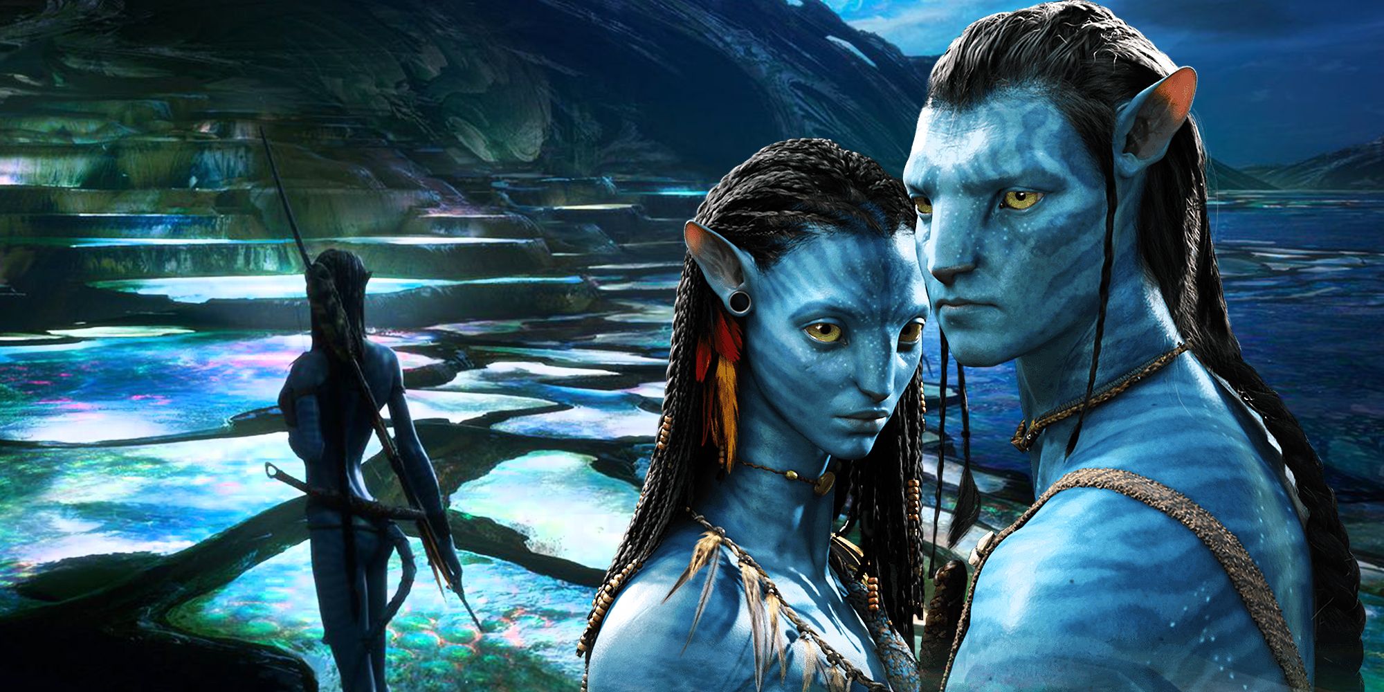 Avatar 2 Jake Sully Neytiri New World Concept Art