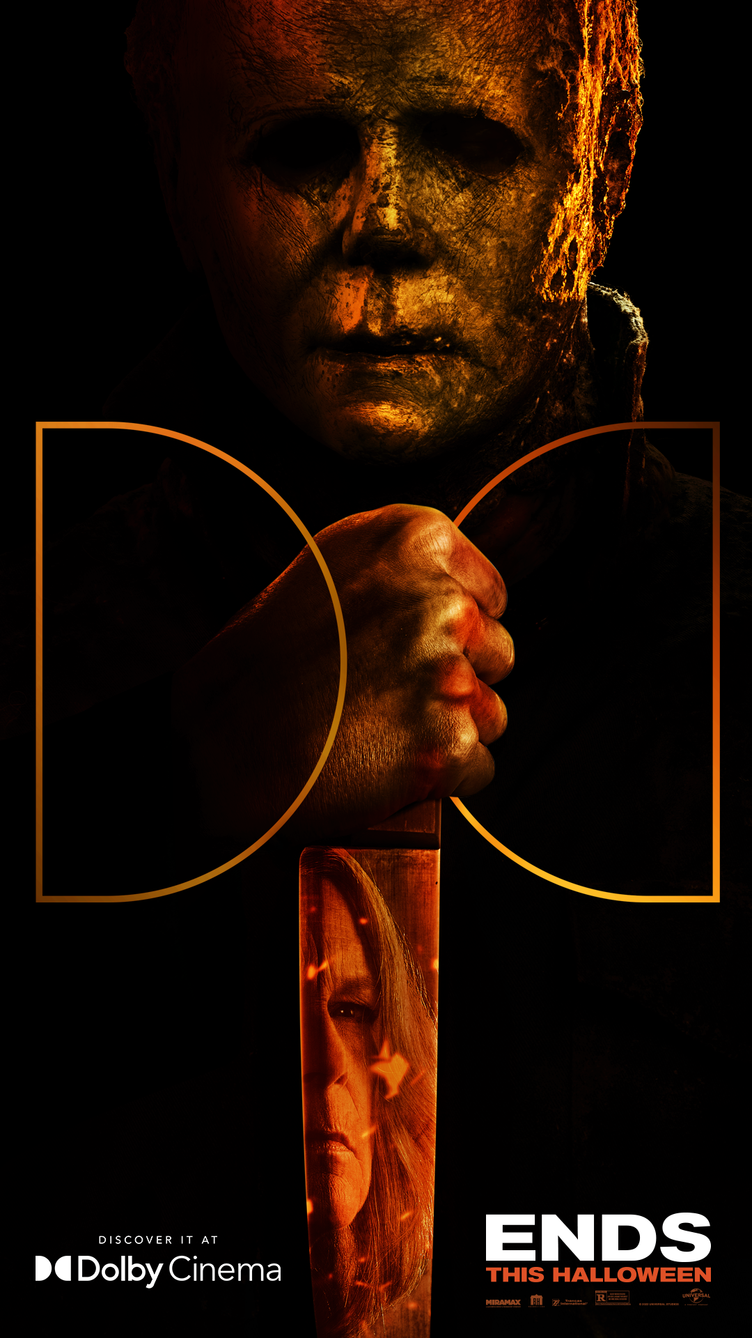 Halloween Ends - Dolby Cinema Exclusive Art Poster