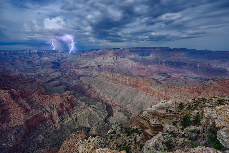 Storm, Grand Canyon.