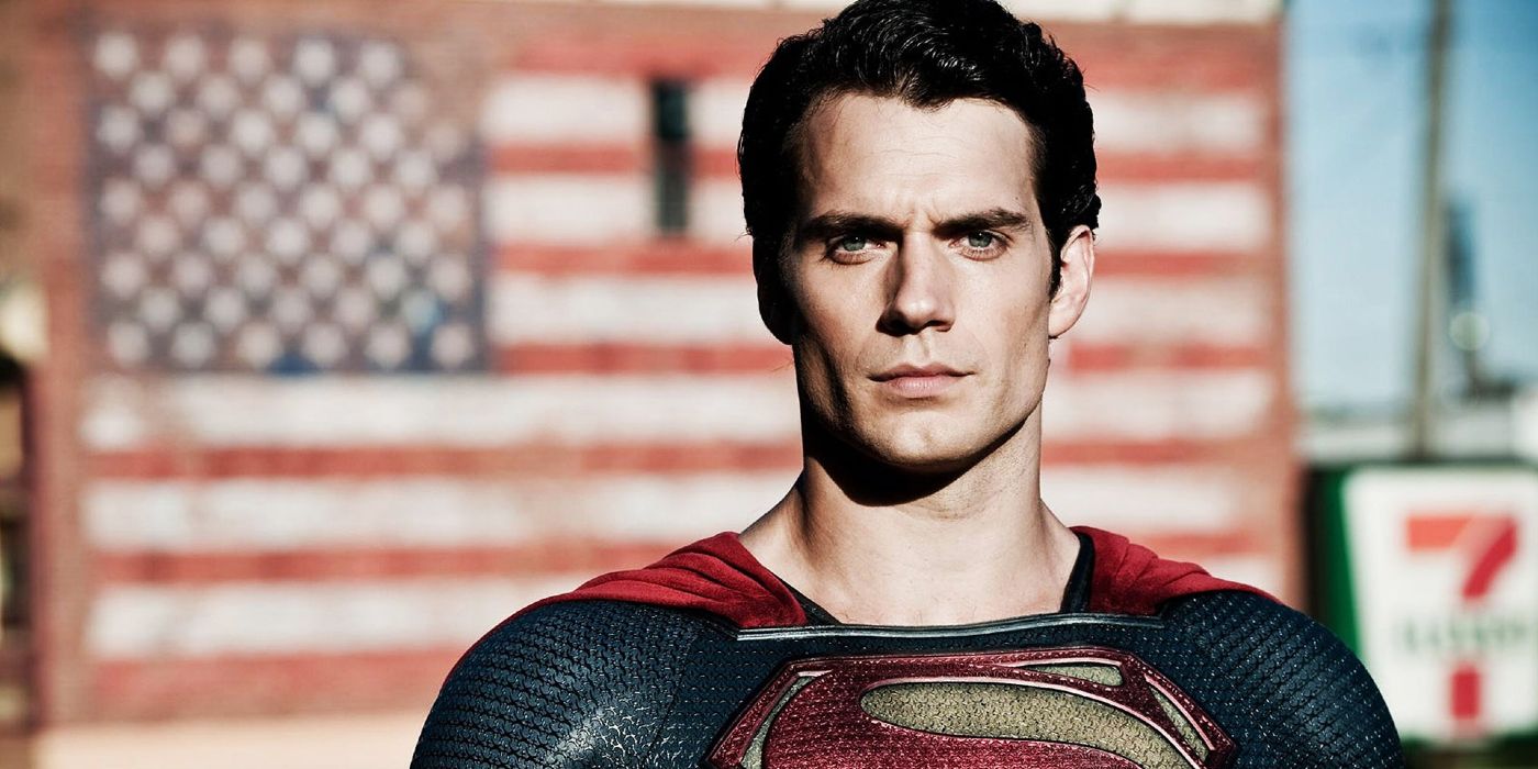 henry cavill in man of steel as superman