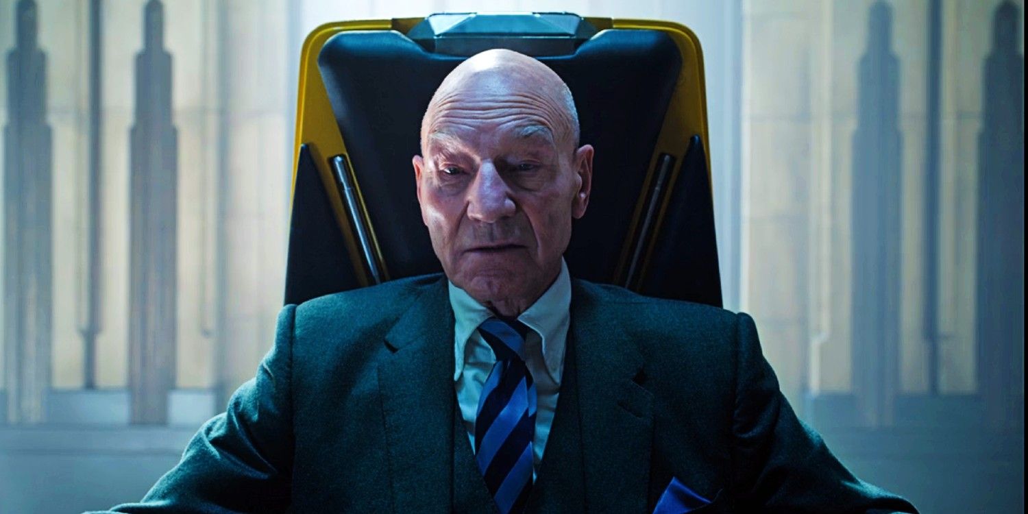 Patrick Stewart as Professor X in Doctor Strange in the Multiverse of Madness