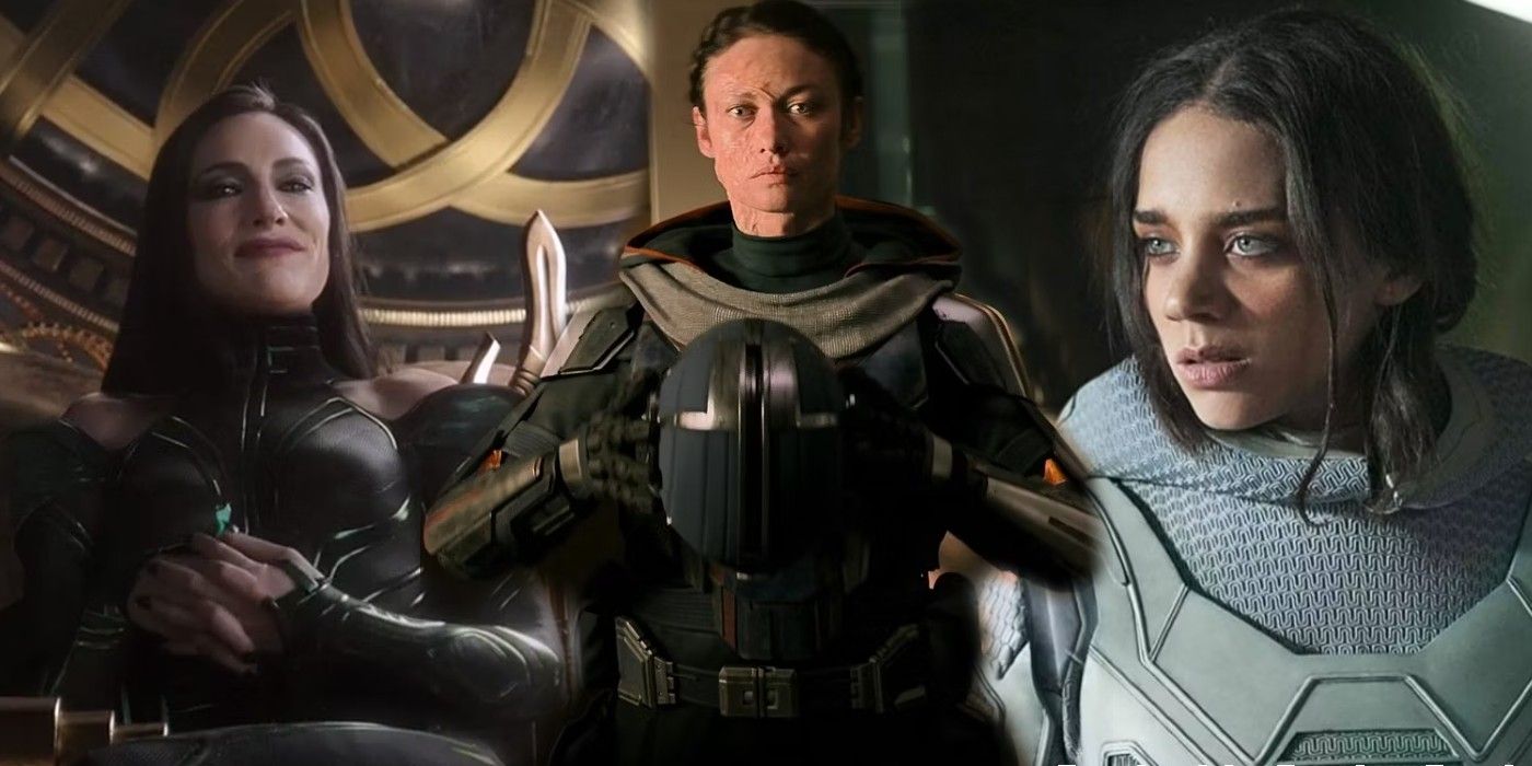 Hela, Taskmaster, and Ghost from the MCU