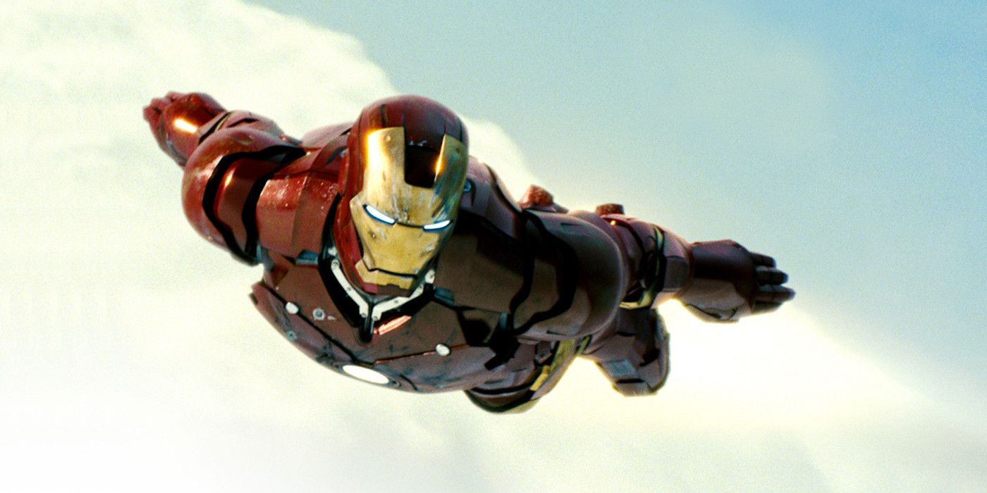 Iron Man Flying