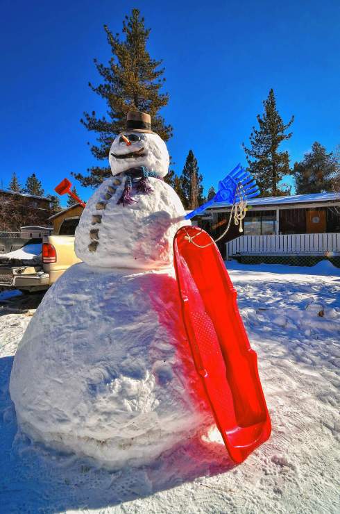 Frosty the Snowman doesn't require warm clothes. But you do.