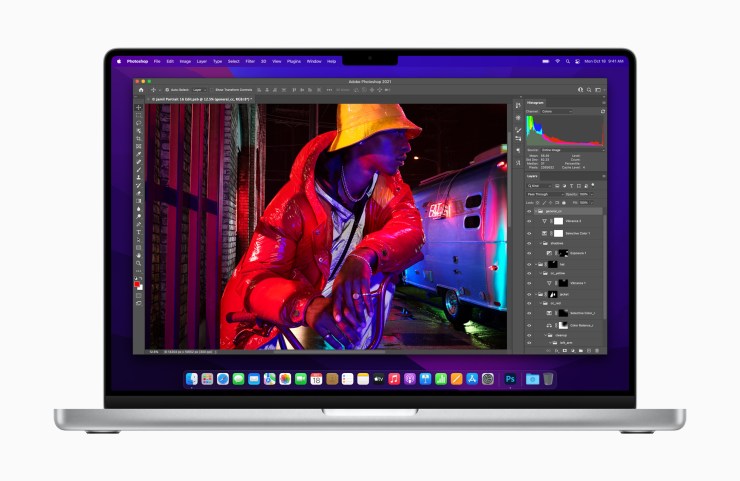 Photoshop on MacBook Pro