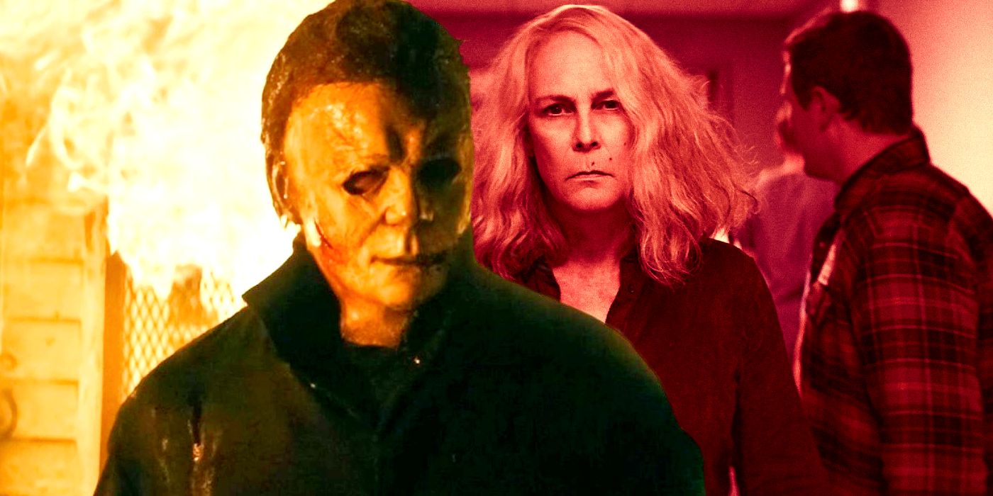 Michael Myers and Laurie in Halloween Kills