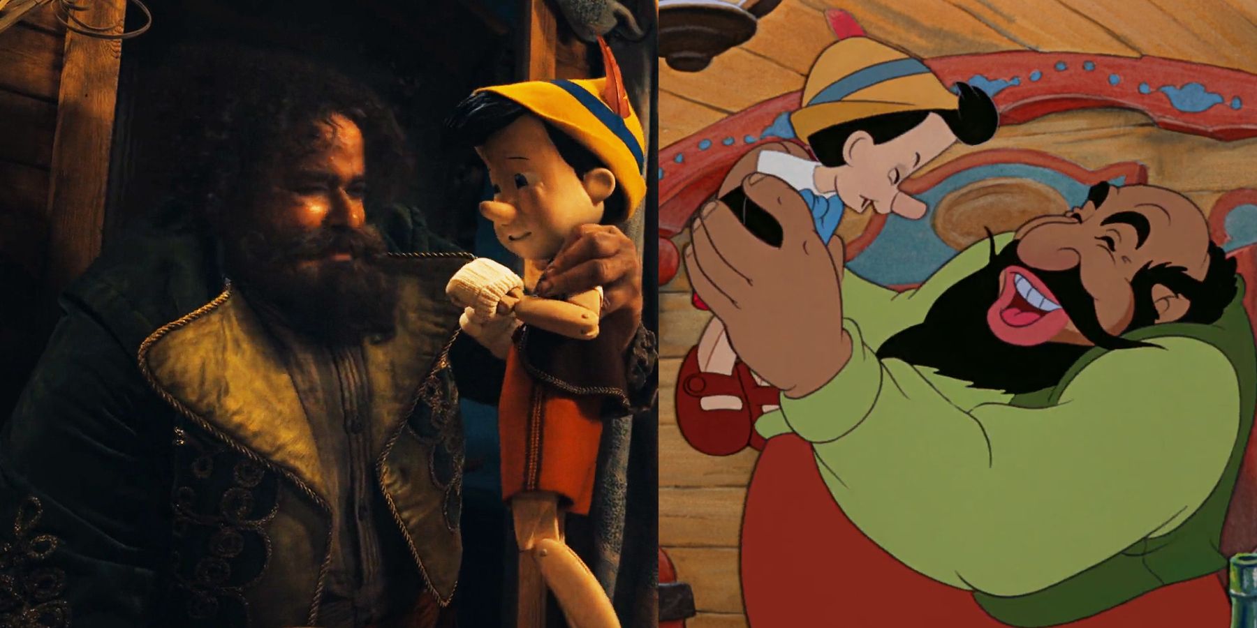 Stromboli in the 2022 Pinocchio remake