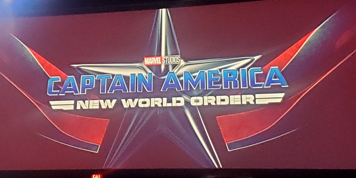 New Captain America New World Order Logo D23 2022