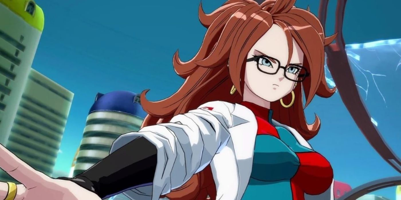 Android 21 in Dragon Ball FighterZ video game.
