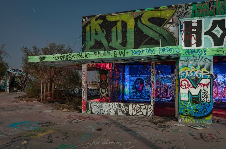 Haunted gift shop abandoned water park.