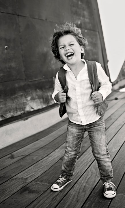 inspiration little boy laughing