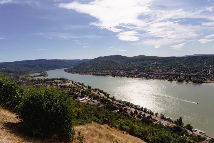 Visegrad Hungary view from castle