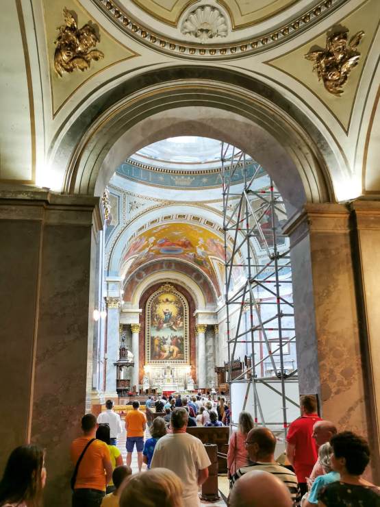 Inside Esztergom Basilica