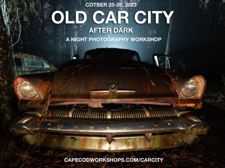 Old Car City USA (Georgia) night photography workshop